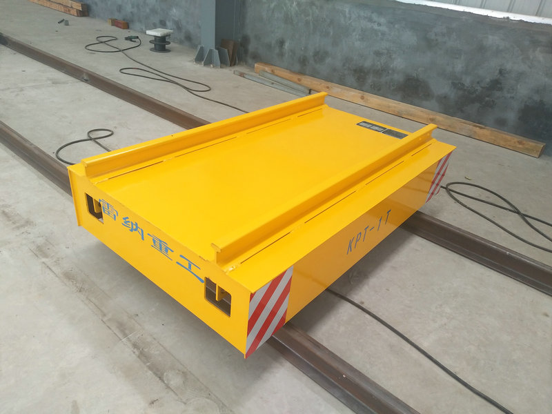 Cable Reel Powered Warehouse Flat Car na železnici sa daljinskim upravljanjem