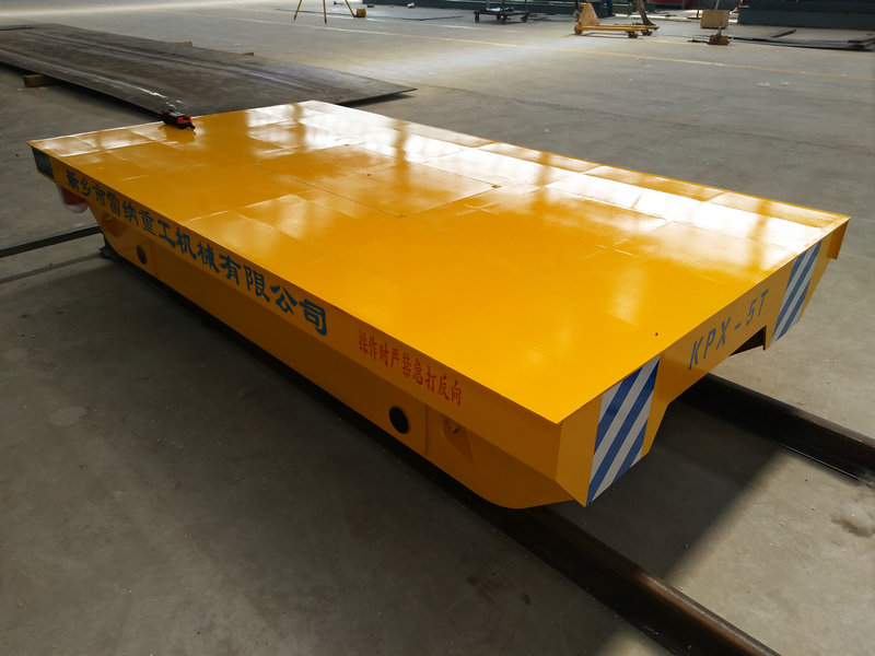 Čelična cijev 5 Tons Battery Rail Transfer Trolley