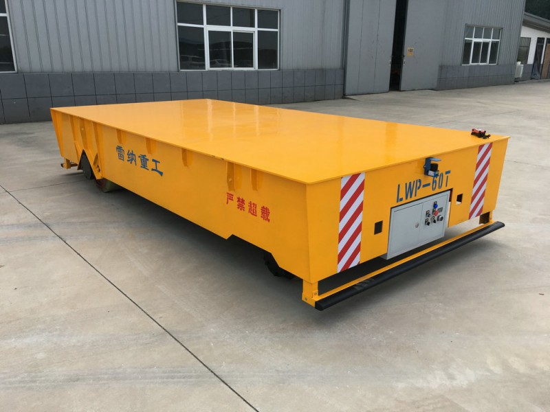 Motorski pogon 60T Električni Trackless Transfer Wagon