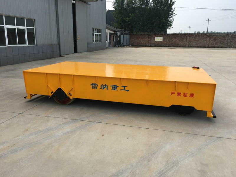 Motorski pogon 60T Električni Trackless Transfer Wagon