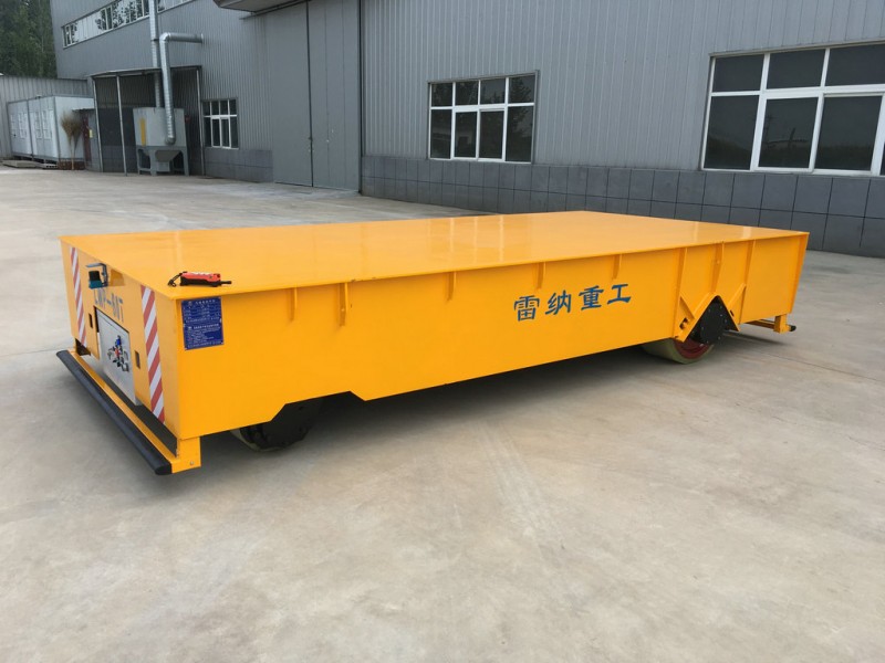 Motorski pogon 60T Električni Trackless Transfer Wagon