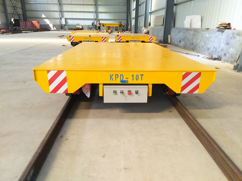 Radionica za toplinsku obradu Low Voltage Rail Electric Transfer Cart
