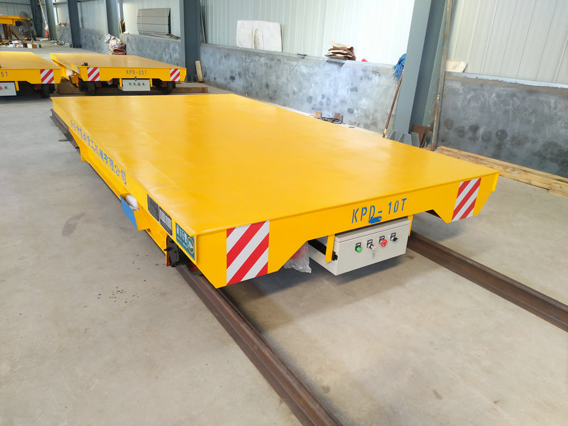 Radionica za toplinsku obradu Low Voltage Rail Electric Transfer Cart
